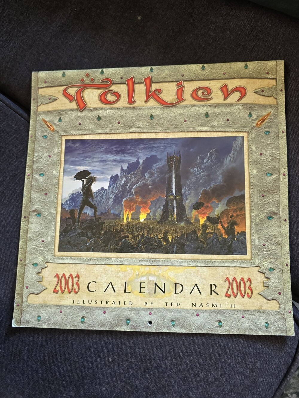 Vintage 2003 J.R.R. Tolkien Calendar — Ted Nasmith Art + Free Poster